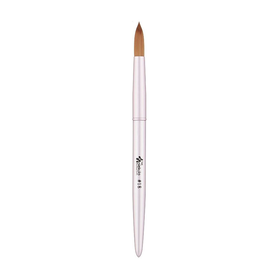 Пензлик для акрилу Nails Molekula Professional Natural Brush For Acrylic 18, 1 шт